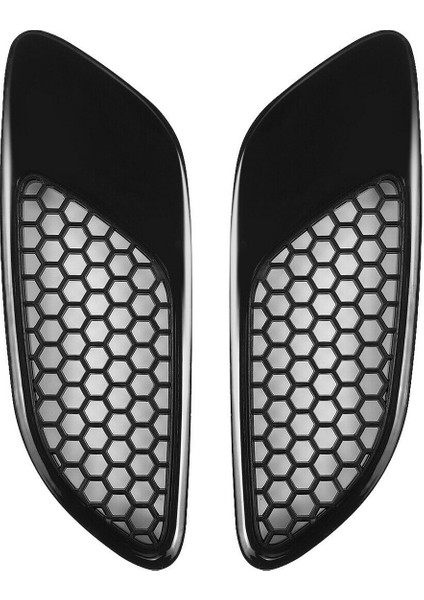 2 Adet Hava Firar Gerçek M3 Model Araba Ön Hava Kepçesi Kaput Havalandırma Hood Havalandırma Panjurları-Bmw E90 E91 E92 E93 M3 Abs (Yurt Dışından) fırsatları