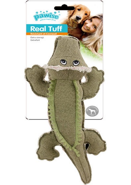 Real Tuff Timsah Köpek Oyuncağı 38 cm