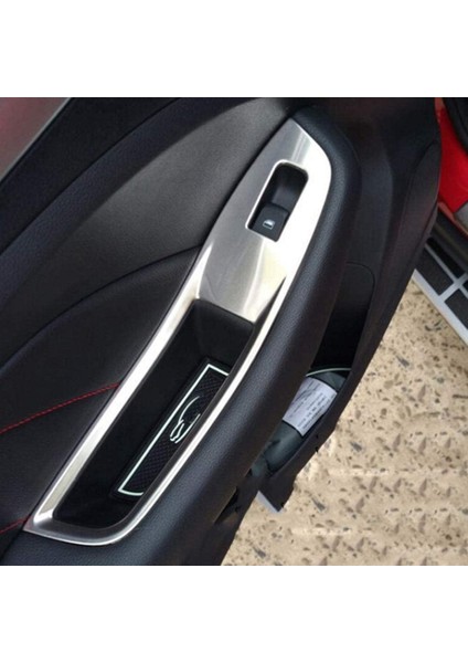 Mg Zs 2017-2021 Için Araba Pencere Düğmesi Anahtarı Kapağı Cam Kaldırma Trim Çerçeve Paslanmaz Çelik Dekorasyon Aksesuarları (Yurt Dışından) fiyatları