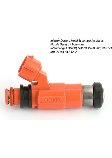 Adet/takım Yakıt Enjeksiyon Memesi Chrysler Dodge Mitsubishi Chevrolet Suzuki CDH210 0280155723 INP-771 MD319791 (Yurt Dışından) fırsatları