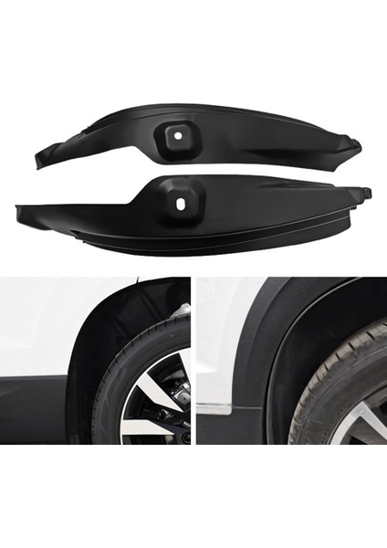 1 Çift Araba Arka Çamur Flaps Skoda Karoq 2016-2023 Çamurluklar Çamurluk Guard Sıçrama Çamurluklar Lastik Mat Modifikasyon Şekillendirici (Yurt Dışından) fırsatları