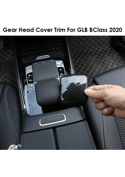 Araba Karbon Fiber Merkezi Kontrol Kol Dayama Kutusu Golf Sopası Kılıfı Dişli Golf Sopası Kılıfı Trim Için Mercedes Benz Glb B Sınıfı 2020 (Yurt Dışından) fiyatları