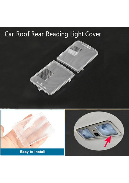 Araba Çatı Arka Kubbe Harita Okuma Aydınlatma Koruması Vanity Lamba Lens Toyota Camry Aurion Için V50 2012-2017 8139406030 81393-06030 (Yurt Dışından) modelleri