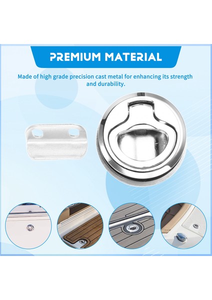 Tekne Mandalları 1,5 Inç Mandallı Gizli Çekmeli Kapak Kilidi Kırık Kapı Menteşesi Için Mükemmel Yedek Rv Deniz Teknesi Rv (Yurt Dışından) indirimleri