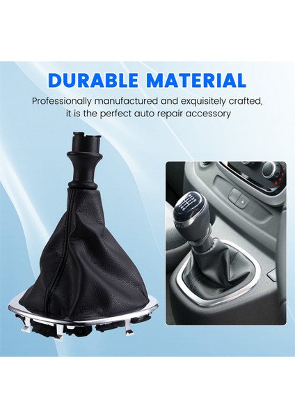Araba Vites Topuzu Toz Geçirmez Bagaj Vites Kolu Pu Deri Koruyucu Kılıf Renault Trafic Iıı Opel Vivaro Fiat (Yurt Dışından) fırsatları