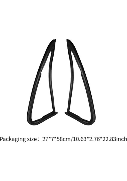 Chevrolet 1AWSD00327 Için 2 Parça Ön Havalandırma Camı Pencere Hava Şeridi Conta Seti (Yurt Dışından) fırsatları