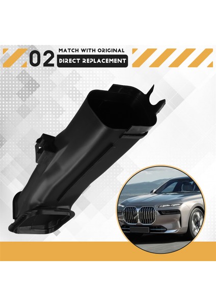 Araba Hava Giriş Kanalı Borusu 13715A1BC26 Bmw 5 Serisi G60 7 Serisi G70 2022-2023 Giriş Kanalları Hava Kanalı 13 71 5A1BC26 (Yurt Dışından) indirimleri