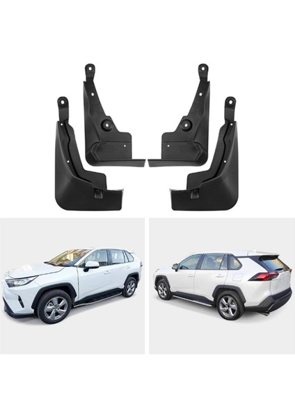 Araba Çamurlukları Çamurluk Çamurluk Kapağı Sıçrama Kapakları Aksesuarları Toyota Rav4 2019-2024 2WD Pedallı (Yurt Dışından) fiyatları