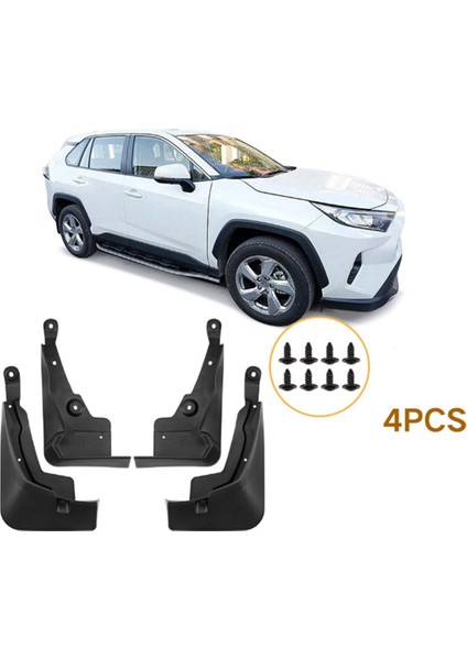 Araba Çamurlukları Çamurluk Çamurluk Kapağı Sıçrama Kapakları Aksesuarları Toyota Rav4 2019-2024 2WD Pedallı (Yurt Dışından) indirimleri