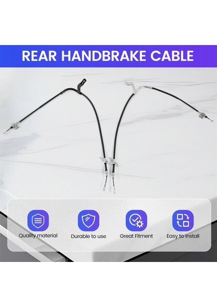 2 Adet 4902034204 4901034202 Arka El Freni Kablosu Sol Sağ Ssangyong Korando Sports Musso Iı Actyon Rhıno Için (Yurt Dışından) fırsatları