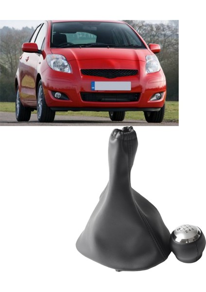 Toyota Yaris Iı 2 Mk2 2005-2011 Için Toz Kapağı ile Araba Manuel Şanzıman 6 Hızlı Vites Topuzu (Yurt Dışından) indirimleri