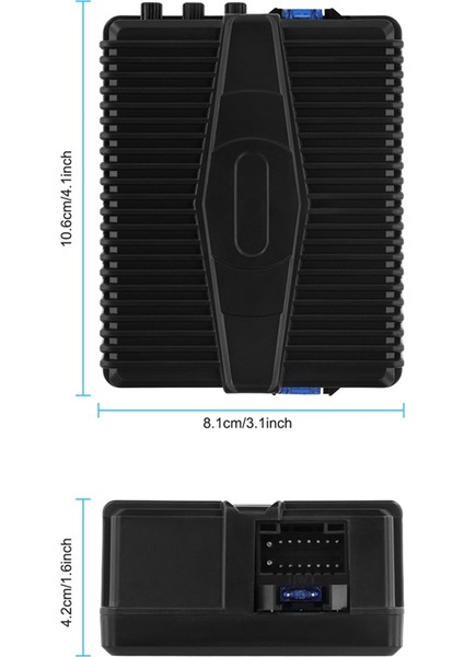 Araba Ses Amplifikatörü 9-16V Dap Ses Ekolayzer Dsp Amplifikatör Kutusu Hifi Ses Dap Çipi Araba Radyosu Için Dap Ses Işlemcisi (Yurt Dışından) fiyatları