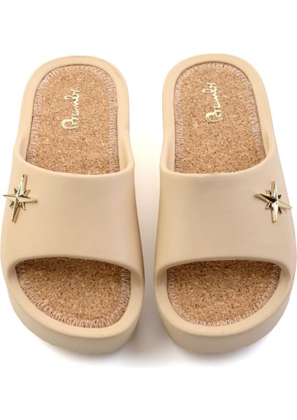 Bej Kadın Terlik K04740300159 fiyatları