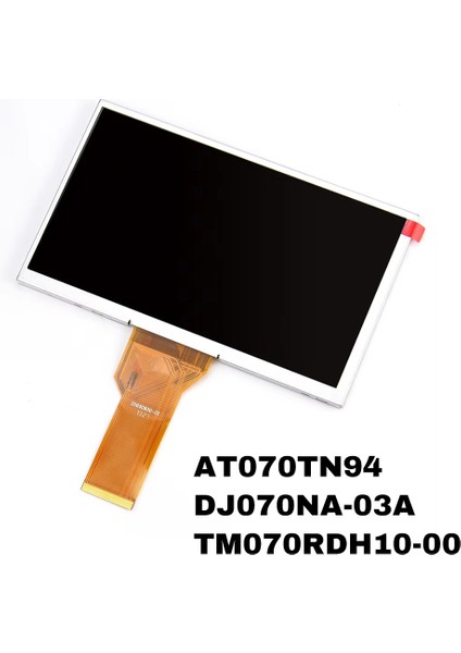 7.0 Inç Araba Için 50 Pin AT070TN94, DJ070NA-03A, TM070RDH10-00/40/42 Tablet Araba Gps LCD Ekran Paneli (Yurt Dışından) indirimleri