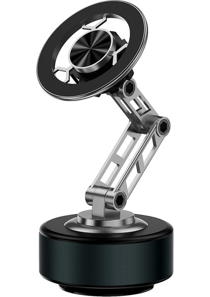 X91 Manyetik Vakum Adsorpsiyonlu Araç Tutucu Cep Telefonu Tutucu Katlanabilir 360 Derece Dönme Akıllı Telefon Siyah (Yurt Dışından)