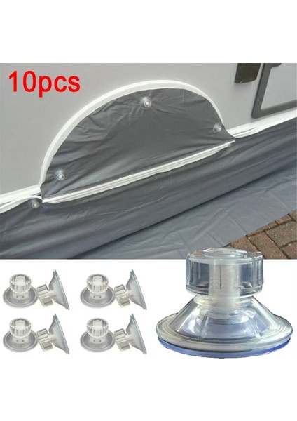 10 Adet Yüksek Tutuşlu Tente Vakumlu Sabitleme Pedleri Karavan Motorhome Düzenleyici Sabitleme Kancaları Araba Kamp Aksesuarları (Yurt Dışından) fiyatları