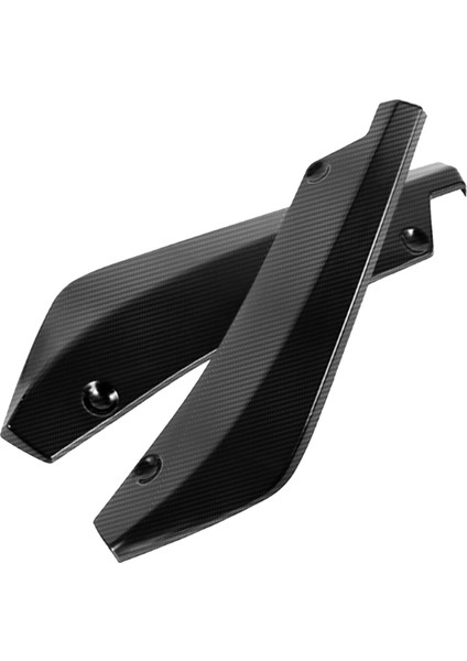 Araba Ön Arka Tampon Şerit Dudak Spoiler Difüzör Ayırıcı Çizik Koruyucu Kanatçıklar Karbon Fiber Yan Etek Uzatma (Yurt Dışından)
