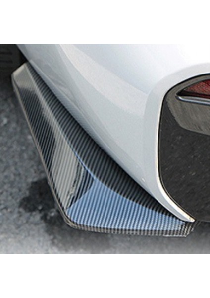 Araba Ön Arka Tampon Şerit Dudak Spoiler Difüzör Ayırıcı Çizik Koruyucu Kanatçıklar Karbon Fiber Yan Etek Uzatma (Yurt Dışından) fiyatları