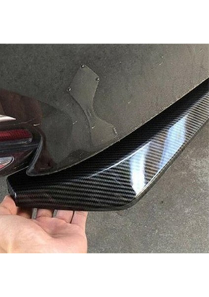 Araba Ön Arka Tampon Şerit Dudak Spoiler Difüzör Ayırıcı Çizik Koruyucu Kanatçıklar Karbon Fiber Yan Etek Uzatma (Yurt Dışından) fırsatları