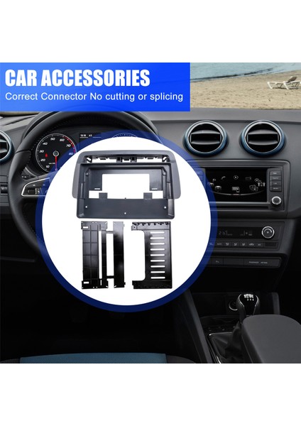 Seat Ibıza 2012-2015 (9ınç) Araba Radyo Panelleri Android Gps Mp5 2 Din Baş Ünitesi Paneli Gösterge Paneli Çerçevesi Kurulumu (Yurt Dışından) fırsatları