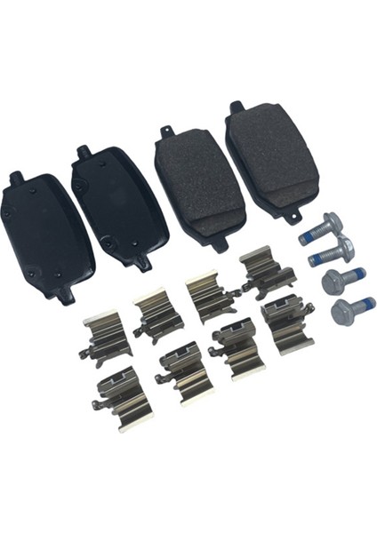 L1MZ2200H Ford Explorer Polis Müdahale Aracı Yardımcı Programı 2020-2023 Için Araba Arka Fren Balatası Takımı L1MZ-2200-H (Yurt Dışından)