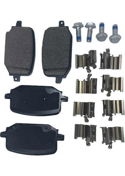 L1MZ2200H Ford Explorer Polis Müdahale Aracı Yardımcı Programı 2020-2023 Için Araba Arka Fren Balatası Takımı L1MZ-2200-H (Yurt Dışından) indirimleri