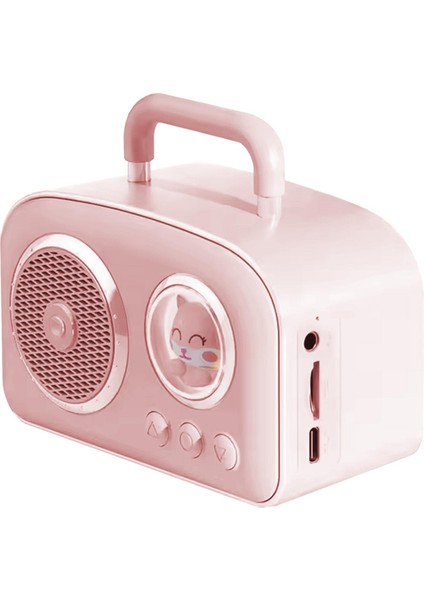 BR-220 Radyolu Bluetooth Hoparlör - Pembe modelleri