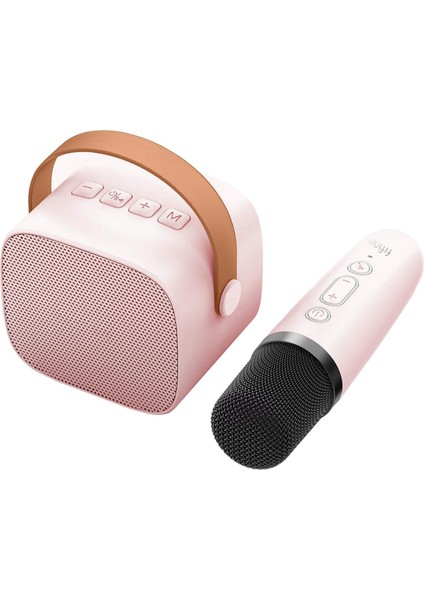 BK-320 Mikrofonlu Bluetooth Hoparlör - Pembe fırsatları