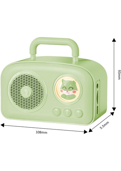 BR-220 Radyolu Bluetooth Hoparlör - Yeşil indirimleri