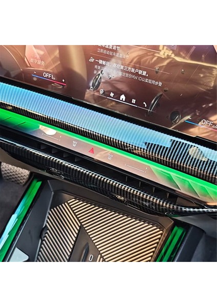 Bmw X3 G45 2025 Karbon Fiber Orta Kontrol Hava Çıkış Kapağı Trim Paneli Sticker Araba Aksesuarları (Yurt Dışından) indirimleri