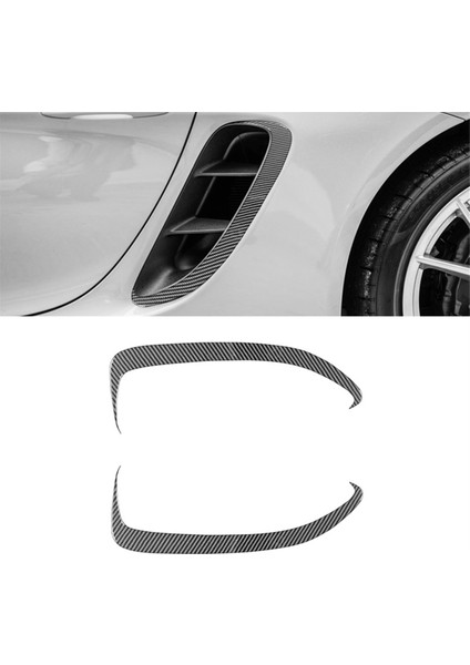 Porsche 718 982 2016-2022 Karbon Fiber Araba Yan Havalandırma Kapağı Hava Akışı Girişi Trim Sticker Iç Aksesuarlar (Yurt Dışından) modelleri