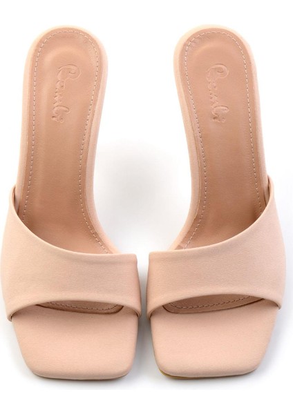 Mat Bej Kadın Terlik K04869012738 fiyatları