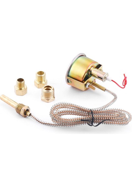 2 Inç 52MM Mekanik 12V Su Sıcaklık Ölçer 50-140℃/130-280℉ Sensörlü Su Sıcaklık Ölçer Araba Sayacı (Yurt Dışından) fırsatları