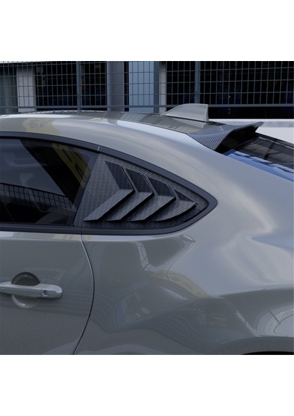 Araba Arka Üçgen Pencere Panjurları Panjurlar Perdeler Toyota GR86 Subaru Brz 2022+ Karbon Fiber Desenli Kaplama (Yurt Dışından) indirimleri