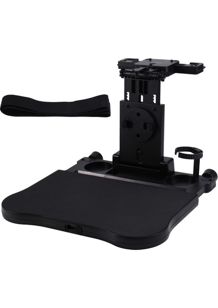 Araba Seyahat Masası Çok Işlevli Araba Koltuğu Sırtı Küçük Masa Tahtası Ayarlanabilir Yetişkin Çocuk Su Bardağı Bilgisayar Tutucu (Yurt Dışından)