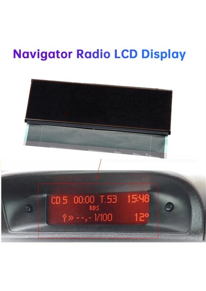 Peugeot 206 307 Citroen C5 Xsara Picasso Için Araba Merkezi Navigasyon Radyo LCD Ekranı Gösterge Ekranı LCD Piksel Onarımı (Yurt Dışından) fiyatları