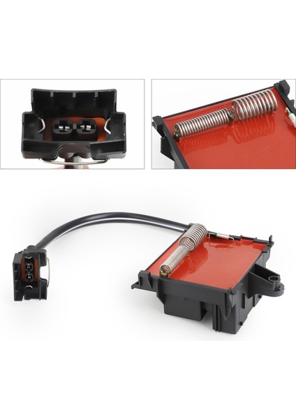 1337811 Araba Soğutma Radyatörü Tek Fan Röleleri Modülü Isıtıcı Direnci Opel Vectra C 2002-2008 24418356 12782028 (Yurt Dışından) fırsatları