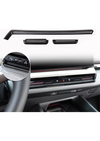 Bmw 5 Serisi I5 G60 G61 G68 2024 Aksesuarları Için Merkezi Kontrol Hava Çıkış Çerçevesi Koruyucu Kapak Döşemesi (Yurt Dışından) fiyatları