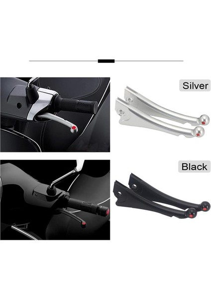 Vespa Gt 200 Gts 250 300 2017-2021 Için Motosiklet Modifiyeli Debriyaj Fren Kolu Debriyaj Kolu Motosiklet Parçaları Gümüş (Yurt Dışından) fiyatları