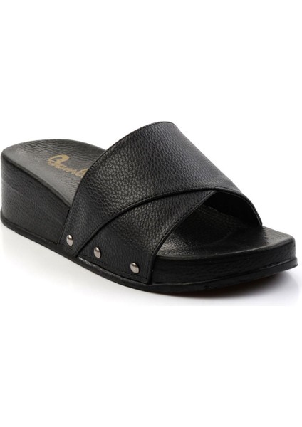 Siyah Kadın Terlik K04685020409 modelleri
