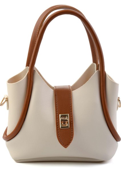 Krem Taba Kadın Omuz Çantası C06572023109