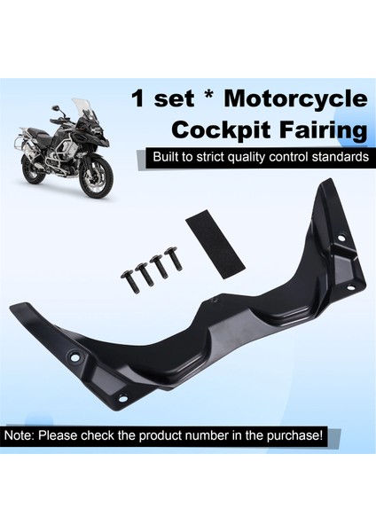 Bmw R 1300 Gs R1300 R1300GS 2023 2024 Için Motosiklet Kokpit Kaplama Paneli Aksesuarlar Yükselen Rüzgar Deflektörü (Yurt Dışından) indirimleri