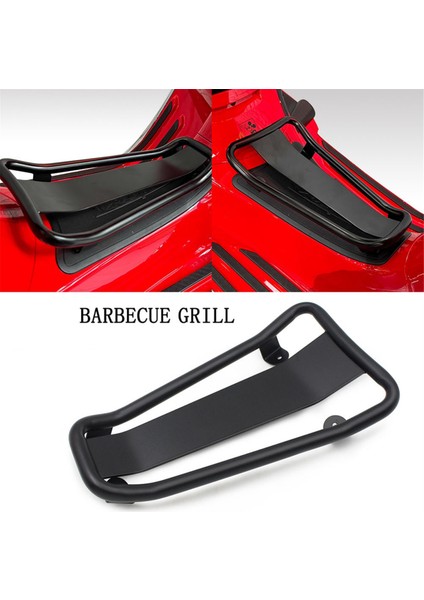 Motosiklet Barbekü Izgara Ayak Rafı Su Bardağı Rafı Orta Raf Vespa Primavera Sprint 150 2023 2024 Siyah (Yurt Dışından) indirimleri