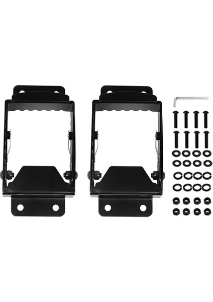 1 Çift Evrensel Atv Ayak Dayanağı Arka Yolcu Ayak Dayanakları 4 Tekerlekli Araba Ayak Mandalları Yolcu Kaymaz Döküm Demir Ayak Dayanağı (Yurt Dışından)