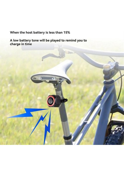 Bisiklet Alarmı Uzaktan Kumandalı Bisiklet Hırsızlık Önleme Alarmı USB Şarj Edilebilir Motosiklet Bisiklet Dedektörü Alarmı Braketli (Yurt Dışından) fiyatları