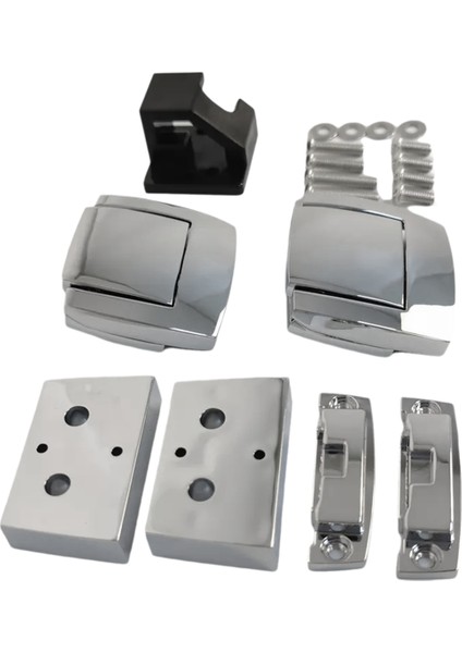 Motosiklet Eyer Çantası Kilitleri Pops Tour Pack Pak Mandalları Ara Parçaları Kapak Tutma Takımı Harley Touring Road Glide Bagaj Kilidi (Yurt Dışından) modelleri