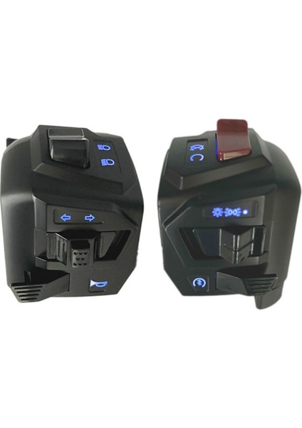 Motosiklet Evrensel 22MM Gidon Anahtarı Assy 12V Gece Lambası Led'i Pulsar NS200 Modifiyeli Gidon Anahtarı Için (Yurt Dışından)