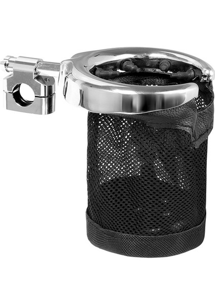 Evrensel Motosiklet 1 Inç/25 mm Gidona Bardak Içecek Tutucu Krom Harley Davidson Sportster Dyna Softail Road King (Yurt Dışından)