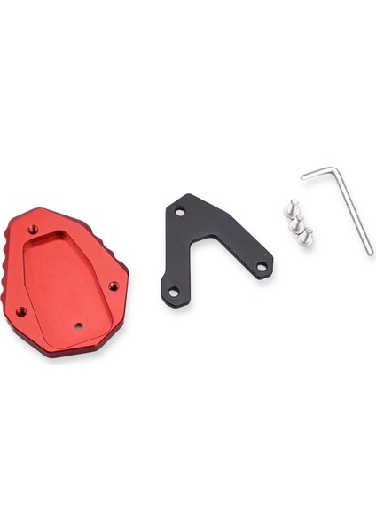 Morini X-Cape 650 650X 2022-2024 Gümüş ve Siyah Için Motosiklet Ayaklık Uzatma Plakası Ayak Yan Ayaklığı Büyütme Pedi (Yurt Dışından) fırsatları