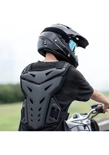 Motokros Vücut Zırhı Motosiklet Ceket Motokros Moto Yelek Sırt Göğüs Koruyucusu Off-Road Kir Bisikleti Koruyucu Donanım (Yurt Dışından) fiyatları